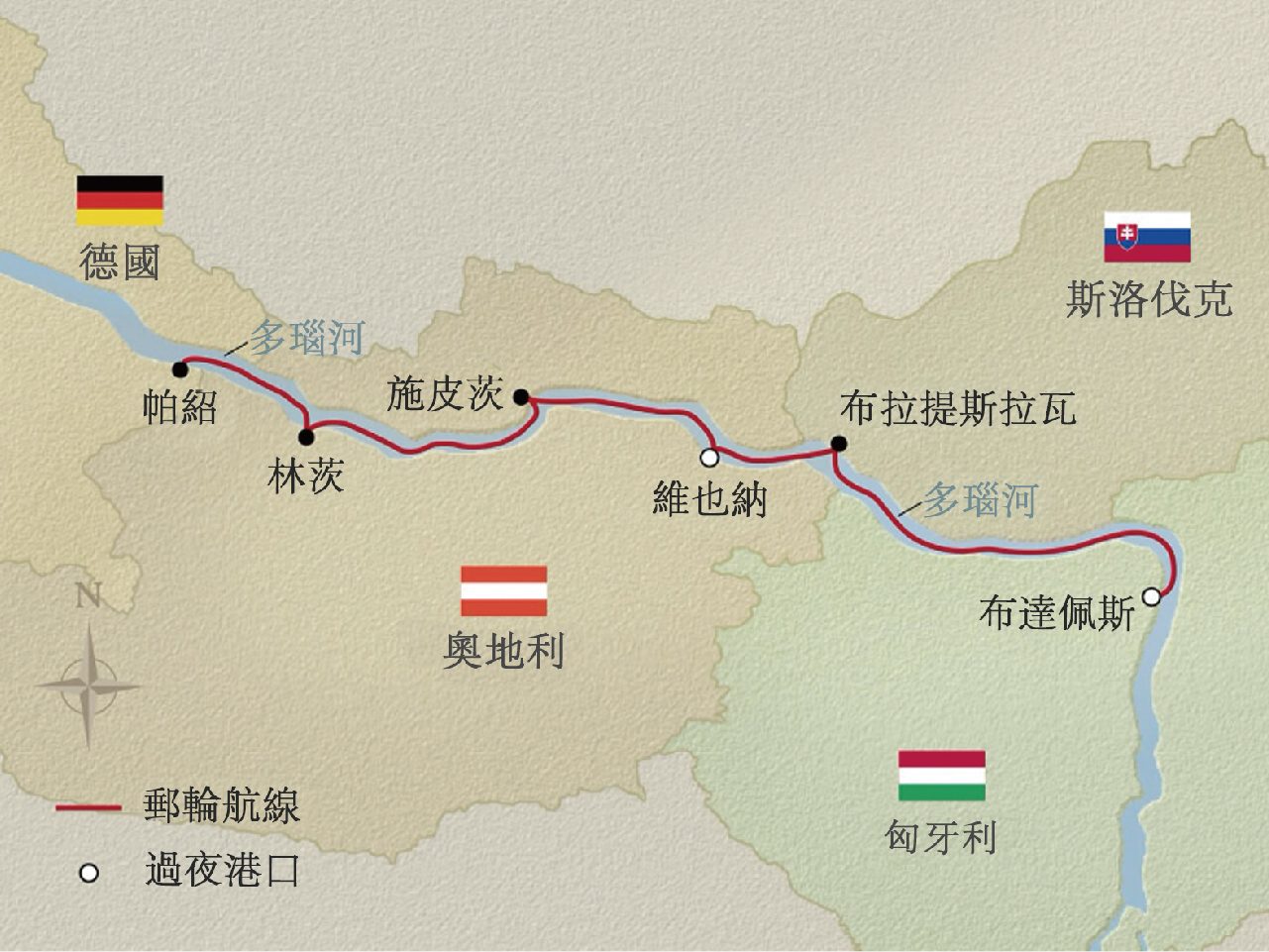 航線地圖