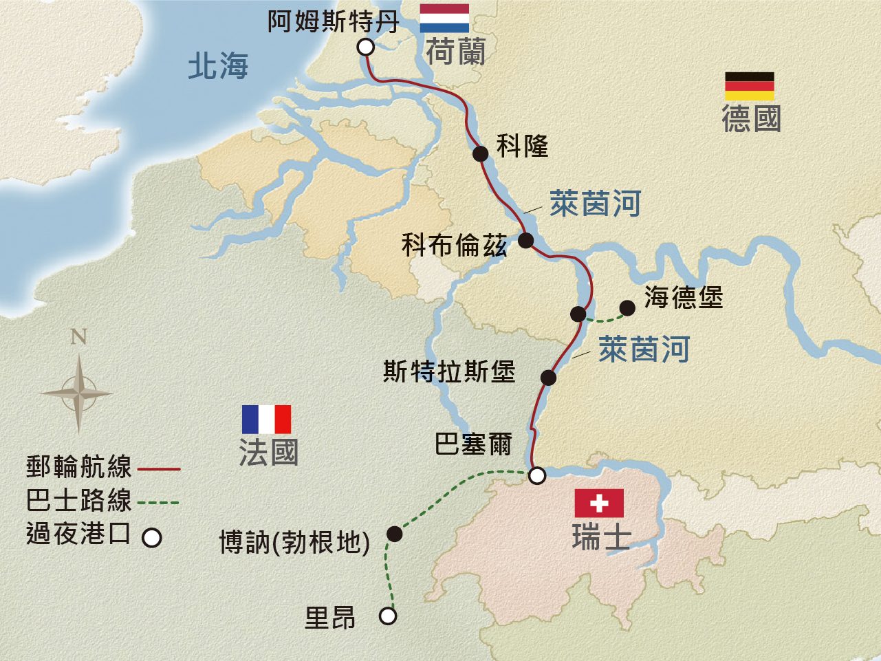 航線地圖