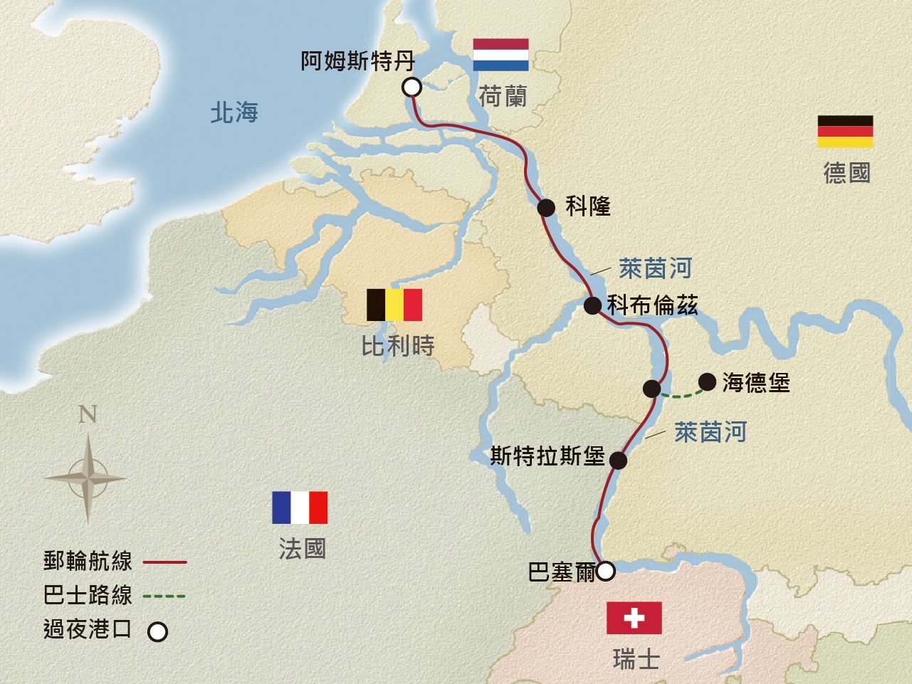 航線地圖