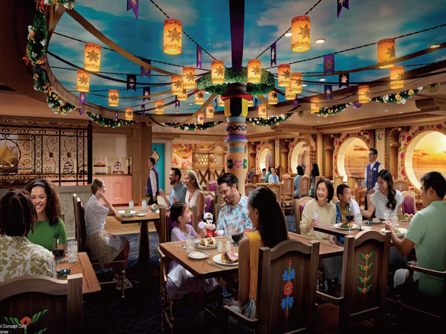 Enchanted Summer Restaurant